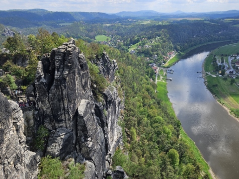 Noch ein letzter Blick von oben runter