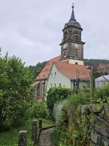 Königstein - St. Marien Kirche - Startpunkt der Wanderung