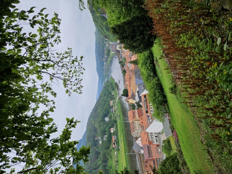 Ein erster Blick ins Tal