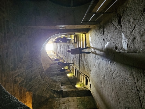 Festung Königstein - Abgang in den Weinkeller