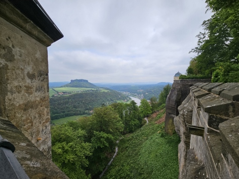 Blick auf den Lilienstein