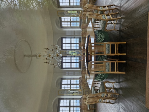 Festung Königstein - Blick in die Friedrichsburg (Christiansburg)