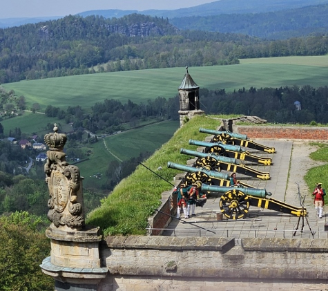 Festung Königstein - Salut !!!