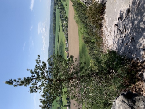 3 Steine Tour - Ausblick von oben (vom Papststein)
