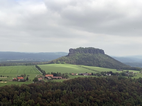 Blick zum Lilienstein