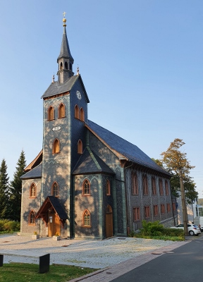 Holzkirche in Neuhaus am Rennweg