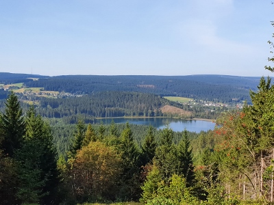 Von Neuhaus am Rennweg nach Masserberg - Ausblick "Wiedmannsheil"