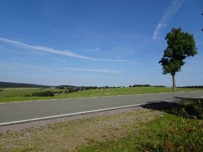 Von Masserberg nach Schmiedefeld - Immer der Straße nach