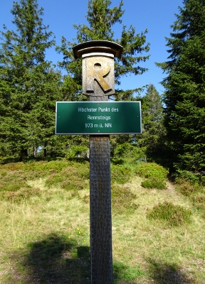 Von Schmiedefeld nach Oberhof - Plänckners Aussicht