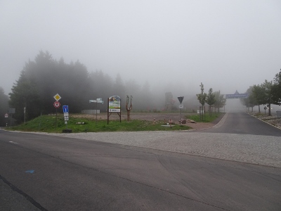 Von Oberhof nach Floh-Seligenthal - Start im Nebel