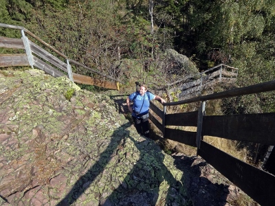 Von Schmiedefeld nach Oberhof - Umweg zum Ziel