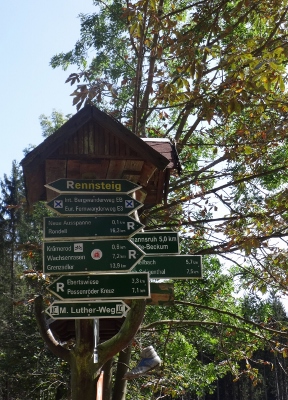 Von Oberhof nach Floh-Seligenthal - Vom Nebel in die Sonne
