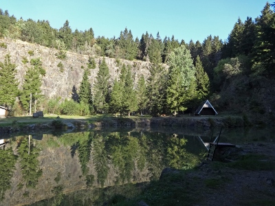 Von Floh-Seligenthal nach Ruhla (Rennsteighof) - Bergsee Ebertswiese