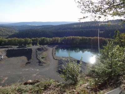 Von Floh-Seligenthal nach Ruhla (Rennsteighof) - Aussichtspunkt Splittergrund