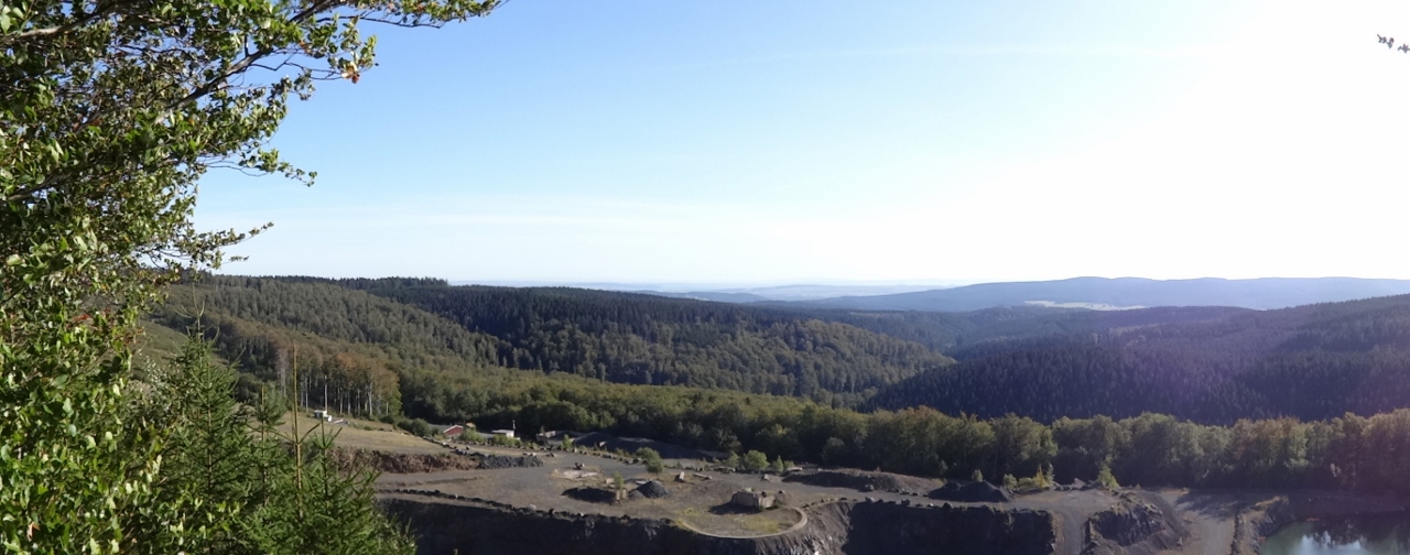 Von Floh-Seligenthal nach Ruhla (Rennsteighof) - Aussichtspunkt Splittergrund