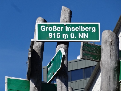 Von Floh-Seligenthal nach Ruhla (Rennsteighof) - Großer Inselberg