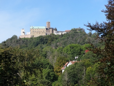 Eisenach - Aufstieg zur Wartburg