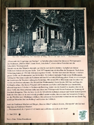 Von Neuhaus am Rennweg nach Masserberg - Ausblick "Wiedmannsheil"