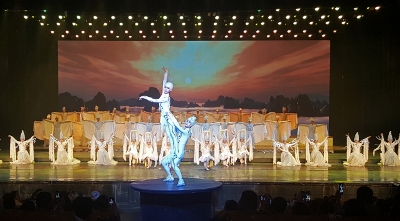 Theateraufführung in Tunxi