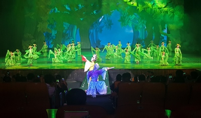 Theateraufführung in Tunxi