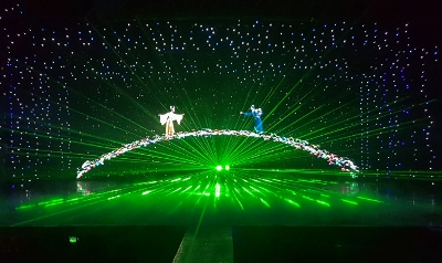 Theateraufführung in Tunxi