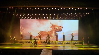 Theateraufführung in Tunxi