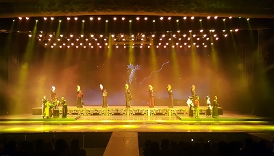 Theateraufführung in Tunxi