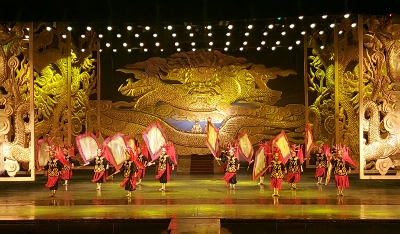 Theateraufführung in Tunxi