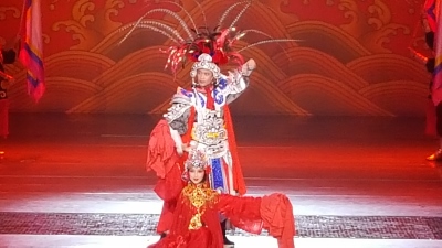 Theateraufführung in Tunxi