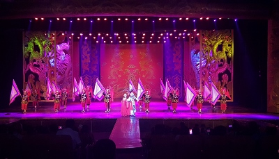 Theateraufführung in Tunxi