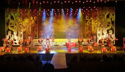 Theateraufführung in Tunxi