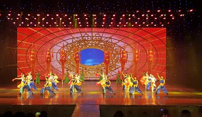 Theateraufführung in Tunxi