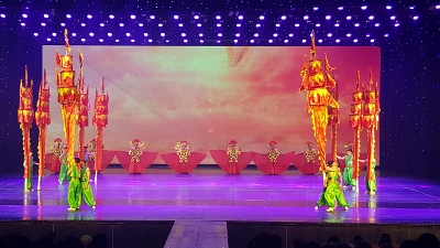 Theateraufführung in Tunxi