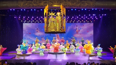 Theateraufführung in Tunxi