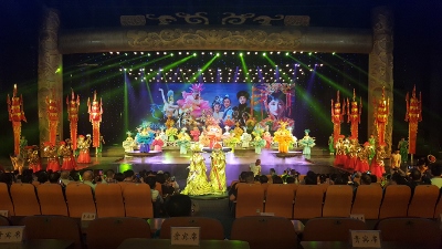 Theateraufführung in Tunxi