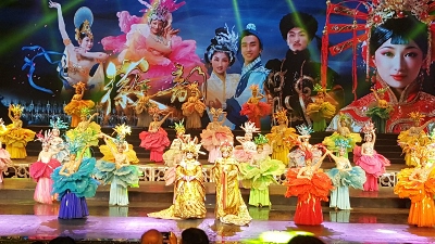 Theateraufführung in Tunxi