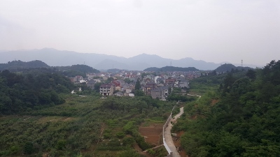 Unterwegs von Huangshan nach Hangzhou