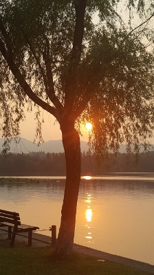 Sunset on the West Lake Scenic Area