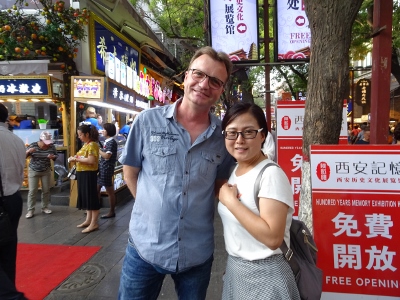 Muslim Street in Xi`an