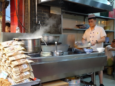 Muslim Street in Xi`an