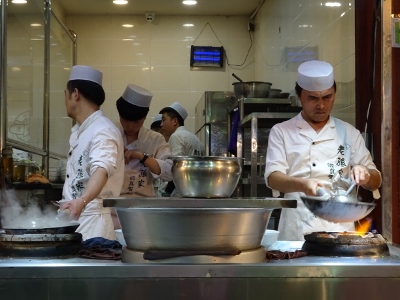 Muslim Street in Xi`an