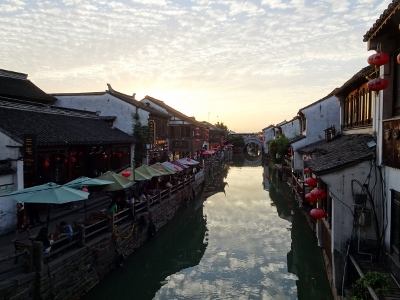 Abends in Suzhou