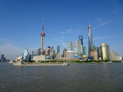 Skyline von Pudong / Shanghai