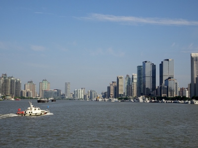 Skyline von Pudong / Shanghai