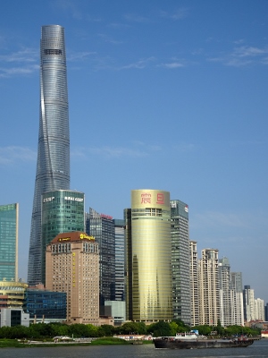 Skyline von Pudong / Shanghai