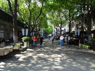 Straßenbummeln in Shanghai