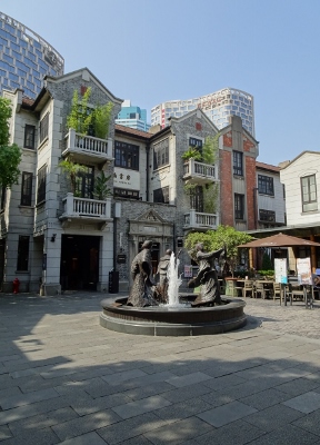 Straßenbummeln in Shanghai