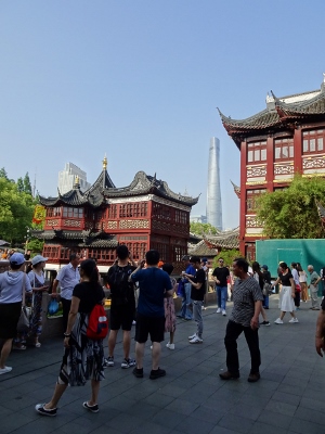 Straßenbummeln in Shanghai