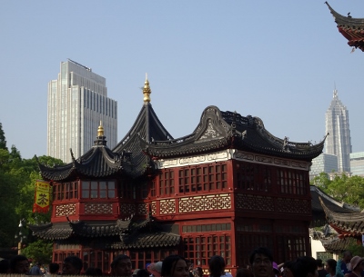 Straßenbummeln in Shanghai