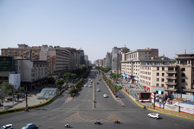 Sightseeing in Xi`an / Drumtower & Belltower